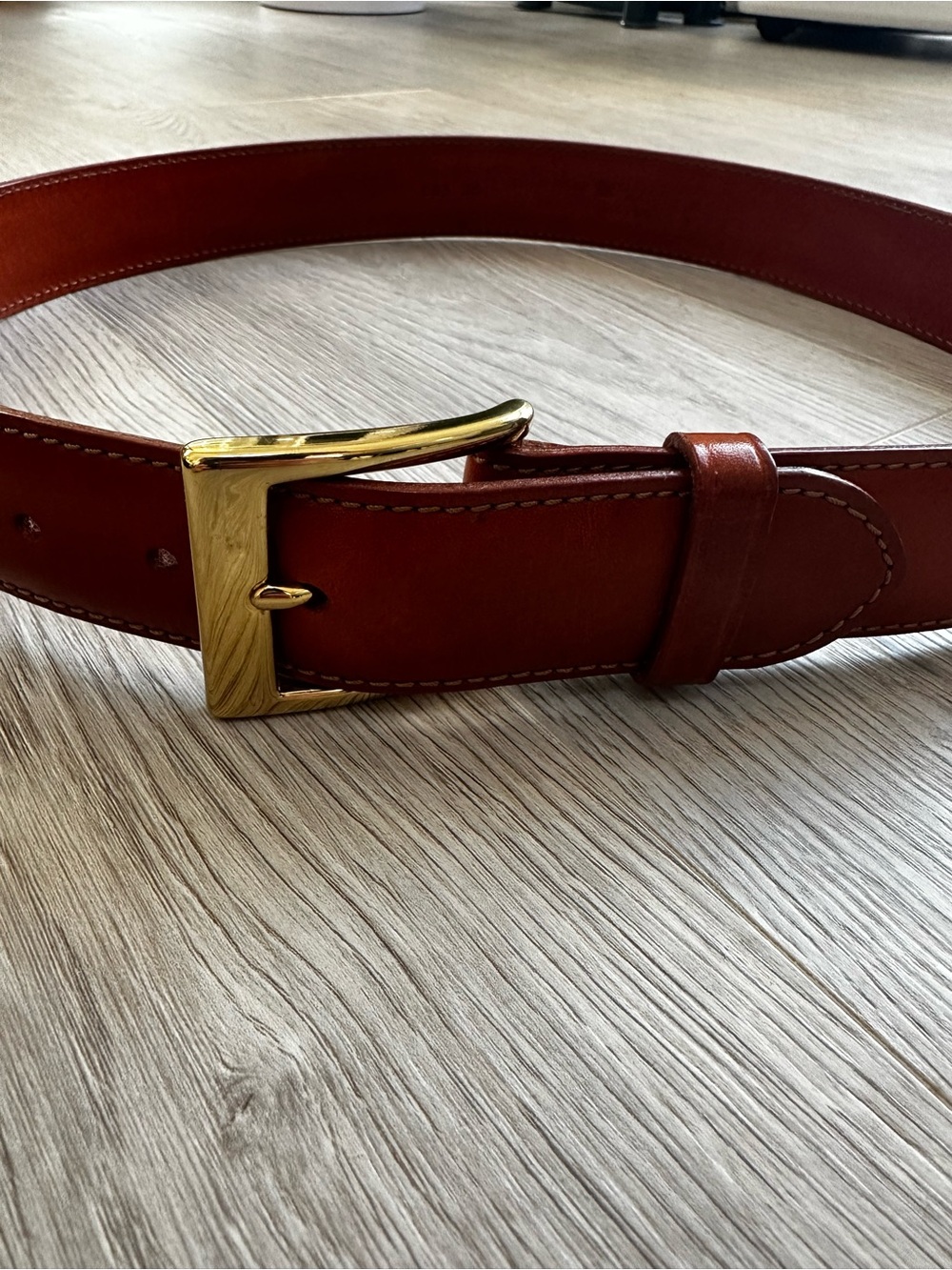 Galco Gunleather B69 WC Handmade Brown Leather Belt Size 36/90